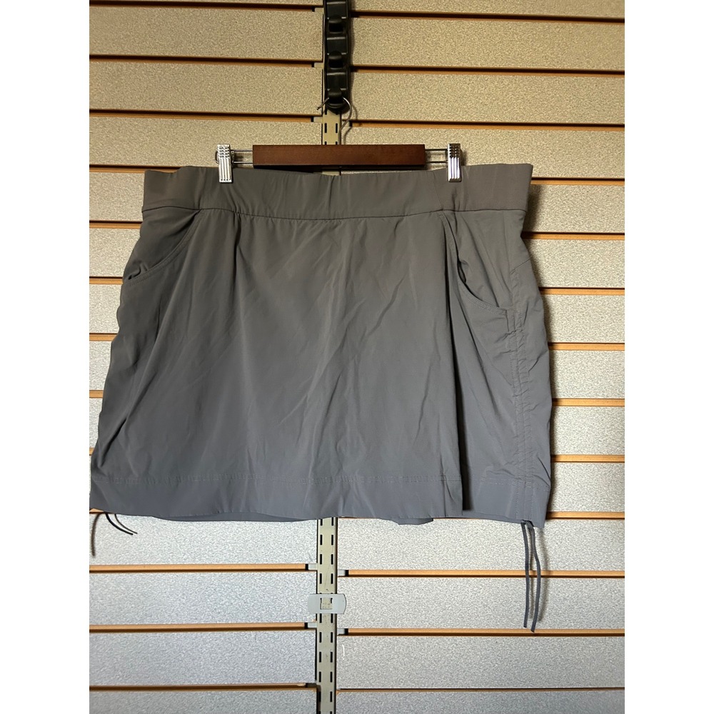 Columbia Sportswear Anytime Casual Skort Grey Plus Size 2X 1492692